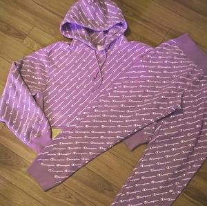 Champion LILAC reverse weave set
